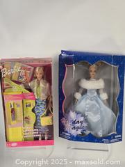 MaxSold Auction: Mattel Barbie Holiday Magic & Secret Messages Dolls (2) - Toronto (Ontario, Canada) SHORT NOTICE PARTNER MANAGED Downsizing Online Auction - Research Road (STORAGE)