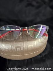 MaxSold Auction: Versace & Chanel Designer Eyeglass Frames — Lot of 2 - Toronto (Ontario, Canada) SHORT NOTICE PARTNER MANAGED Downsizing Online Auction - Research Road (STORAGE)