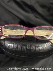 MaxSold Auction: Versace & Chanel Designer Eyeglass Frames — Lot of 2 - Toronto (Ontario, Canada) SHORT NOTICE PARTNER MANAGED Downsizing Online Auction - Research Road (STORAGE)