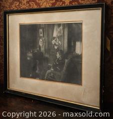 MaxSold Auction: Small Framed Portrait Photograph in Painted Wood Frame - Newmarket (Ontario, Canada) SELLER MANAGED Downsizing Online Auction -  Brimson Drive