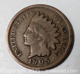 MaxSold Auction: 1905 INDIAN HEAD PENNY - Kingston (Ontario, Canada) SELLER MANAGED Downsizing Online Auction - Rosemund Crescent