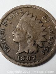 MaxSold Auction: 1907 INDIAN HEAD PENNY - Kingston (Ontario, Canada) SELLER MANAGED Downsizing Online Auction - Rosemund Crescent