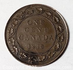 MaxSold Auction: 1918 CANADIAN PENNY COIN - Kingston (Ontario, Canada) SELLER MANAGED Downsizing Online Auction - Rosemund Crescent