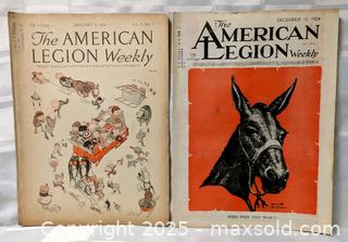 MaxSold Auction: 1924 LEGION MAGAZINES - Kingston (Ontario, Canada) SELLER MANAGED Downsizing Online Auction - Rosemund Crescent