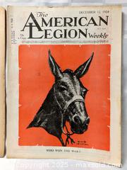 MaxSold Auction: 1924 LEGION MAGAZINES - Kingston (Ontario, Canada) SELLER MANAGED Downsizing Online Auction - Rosemund Crescent