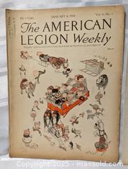 MaxSold Auction: 1924 LEGION MAGAZINES - Kingston (Ontario, Canada) SELLER MANAGED Downsizing Online Auction - Rosemund Crescent