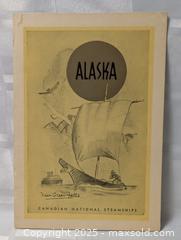 MaxSold Auction: 1944 ALASKA CANADIAN NATIONAL STEAMSHIP CRUISE DINNER MENU - Kingston (Ontario, Canada) SELLER MANAGED Downsizing Online Auction - Rosemund Crescent