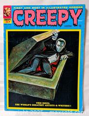 MaxSold Auction: 1972 CREEPY HORROR MAGAZINE - Kingston (Ontario, Canada) SELLER MANAGED Downsizing Online Auction - Rosemund Crescent