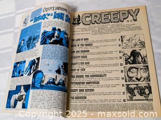MaxSold Auction: 1972 CREEPY HORROR MAGAZINE - Kingston (Ontario, Canada) SELLER MANAGED Downsizing Online Auction - Rosemund Crescent