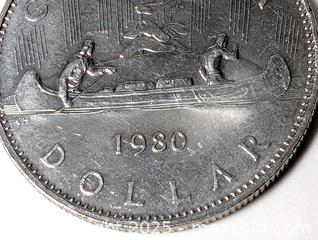 MaxSold Auction: 1980 CANADIAN ONE DOLLAR COIN - Kingston (Ontario, Canada) SELLER MANAGED Downsizing Online Auction - Rosemund Crescent