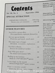 MaxSold Auction: 1984 DRAGON MAGAZINE - Kingston (Ontario, Canada) SELLER MANAGED Downsizing Online Auction - Rosemund Crescent