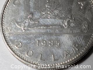 MaxSold Auction: 1985 CANADIAN DOLLAR COIN - Kingston (Ontario, Canada) SELLER MANAGED Downsizing Online Auction - Rosemund Crescent