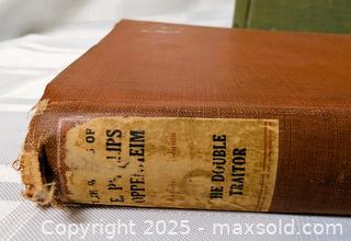 MaxSold Auction: ANTIQUE BOOK LOT OF 4 - Kingston (Ontario, Canada) SELLER MANAGED Downsizing Online Auction - Rosemund Crescent
