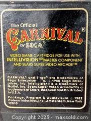 MaxSold Auction: CARNIVAL BY SEGA VIDEO GAME FOR INTELLIVISION - Kingston (Ontario, Canada) SELLER MANAGED Downsizing Online Auction - Rosemund Crescent