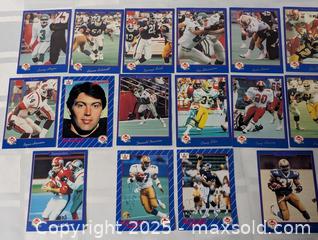 MaxSold Auction: CFL FOOTBALL CARD LOT - 2 HAND SIGNED - Kingston (Ontario, Canada) SELLER MANAGED Downsizing Online Auction - Rosemund Crescent