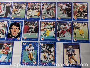 MaxSold Auction: CFL FOOTBALL CARD LOT - 2 HAND SIGNED - Kingston (Ontario, Canada) SELLER MANAGED Downsizing Online Auction - Rosemund Crescent