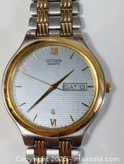 MaxSold Auction: CITIZEN MEN'S WRIST WATCH - Kingston (Ontario, Canada) SELLER MANAGED Downsizing Online Auction - Rosemund Crescent