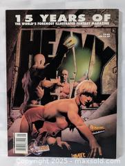 MaxSold Auction: HEAVY METAL ANNIVERSARY COMIC BOOK MAGAZINE - Kingston (Ontario, Canada) SELLER MANAGED Downsizing Online Auction - Rosemund Crescent