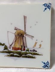 MaxSold Auction: HOLLAND WINDMILL THEMED DECORATIVE TILE - Kingston (Ontario, Canada) SELLER MANAGED Downsizing Online Auction - Rosemund Crescent