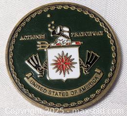 MaxSold Auction: MILITARY CHALLENGE COIN / MEDALLION - Kingston (Ontario, Canada) SELLER MANAGED Downsizing Online Auction - Rosemund Crescent