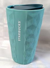 MaxSold Auction: STARBUCKS GEOMETRIC TEXTURE LIDDED TRAVEL MUG - Kingston (Ontario, Canada) SELLER MANAGED Downsizing Online Auction - Rosemund Crescent