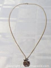 MaxSold Auction: STERLING SILVER NECKLACE WITH AMETHYST PENDANT - Kingston (Ontario, Canada) SELLER MANAGED Downsizing Online Auction - Rosemund Crescent