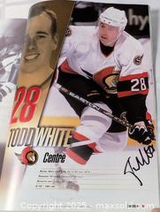 MaxSold Auction: TEAM AUTOGRAPHED OTTAWA SENATORS GAME PROGRAM - Kingston (Ontario, Canada) SELLER MANAGED Downsizing Online Auction - Rosemund Crescent