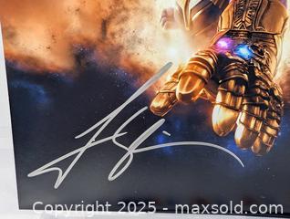 MaxSold Auction: THANOS / JOSH BROLIN HAND SIGNED 8X10 WITH COA - Kingston (Ontario, Canada) SELLER MANAGED Downsizing Online Auction - Rosemund Crescent