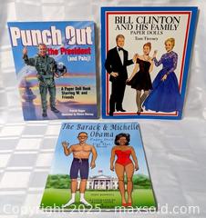 MaxSold Auction: UNITED STATES PRESIDENTS THEMED PAPER DOLL CUT OUT BOOKS - Kingston (Ontario, Canada) SELLER MANAGED Downsizing Online Auction - Rosemund Crescent