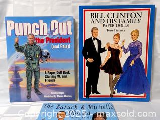 MaxSold Auction: UNITED STATES PRESIDENTS THEMED PAPER DOLL CUT OUT BOOKS - Kingston (Ontario, Canada) SELLER MANAGED Downsizing Online Auction - Rosemund Crescent