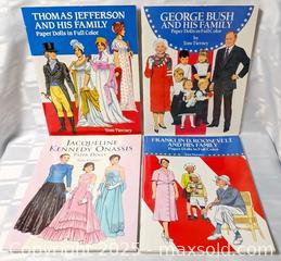 MaxSold Auction: UNITED STATES PRESIDENTS THEMED PAPER DOLL CUT OUT BOOKS - Kingston (Ontario, Canada) SELLER MANAGED Downsizing Online Auction - Rosemund Crescent