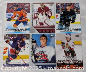 MaxSold Auction: UPPER DECK ROOKIE CARD LOT OF 6 - Kingston (Ontario, Canada) SELLER MANAGED Downsizing Online Auction - Rosemund Crescent