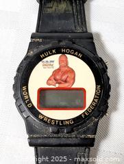 MaxSold Auction: VINTAGE HULK HOGAN WRESTLING DIGITAL WRIST WATCH - Kingston (Ontario, Canada) SELLER MANAGED Downsizing Online Auction - Rosemund Crescent