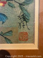 MaxSold Auction: 2 x Original Vintage Chinese Birds/Flowers Watercolour Paintings Signed and Stamped - Toronto (Ontario, Canada) SHORT NOTICE SELLER MANAGED Reseller Online Auction - Kempsell Crescent