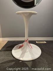 MaxSold Auction: Brand new Tulip metal base in gloss white  - Toronto (Ontario, Canada) SHORT NOTICE SELLER MANAGED Reseller Online Auction - Kempsell Crescent