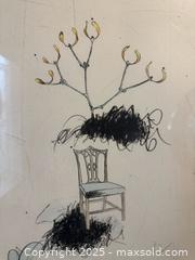 MaxSold Auction: Framed Donald Saff Aquatint Etching Print - Toronto (Ontario, Canada) SHORT NOTICE SELLER MANAGED Reseller Online Auction - Kempsell Crescent