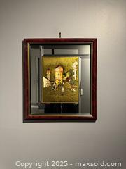 MaxSold Auction: Framed gold-plated painting by Lucio Tessari - Market Scene - Toronto (Ontario, Canada) SHORT NOTICE SELLER MANAGED Reseller Online Auction - Kempsell Crescent