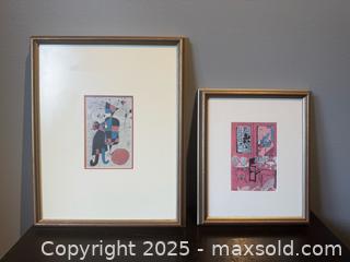 MaxSold Auction: Framed Miro and Matisse artwork prints - Toronto (Ontario, Canada) SHORT NOTICE SELLER MANAGED Reseller Online Auction - Kempsell Crescent