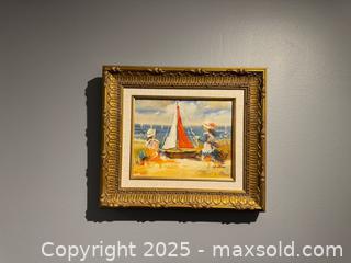MaxSold Auction: Framed oil painting signed "A Williams” - Toronto (Ontario, Canada) SHORT NOTICE SELLER MANAGED Reseller Online Auction - Kempsell Crescent