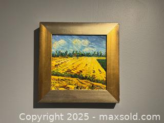 MaxSold Auction: Framed original oil painting  - Toronto (Ontario, Canada) SHORT NOTICE SELLER MANAGED Reseller Online Auction - Kempsell Crescent