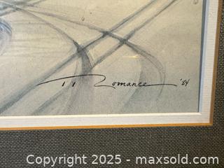 MaxSold Auction: Framed print of the painting The Prince of Wales Hotel by Canadian artist Trisha  - Toronto (Ontario, Canada) SHORT NOTICE SELLER MANAGED Reseller Online Auction - Kempsell Crescent