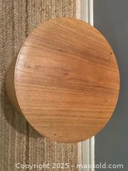 MaxSold Auction: MCM Round Drum end/side table - Toronto (Ontario, Canada) SHORT NOTICE SELLER MANAGED Reseller Online Auction - Kempsell Crescent