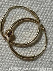 MaxSold Auction: 10 k gold earings - Toronto (Ontario, Canada) SELLER MANAGED Reseller Online Auction - Cosburn Avenue (CONDO)