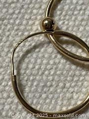 MaxSold Auction: 10 k gold earings - Toronto (Ontario, Canada) SELLER MANAGED Reseller Online Auction - Cosburn Avenue (CONDO)