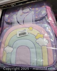 MaxSold Auction: Unicorn brand new 3 pcs backpack purple - Toronto (Ontario, Canada) SELLER MANAGED Reseller Online Auction - Cosburn Avenue (CONDO)