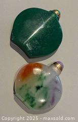 MaxSold Auction: (2) Asian Jade Perfume / Snuff Bottles  - Toronto (Ontario, Canada) PARTNER MANAGED Reseller Online Auction -  Queen Street West