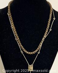 MaxSold Auction: (2) Vintage Costume Jewelry Necklaces - Toronto (Ontario, Canada) PARTNER MANAGED Reseller Online Auction -  Queen Street West