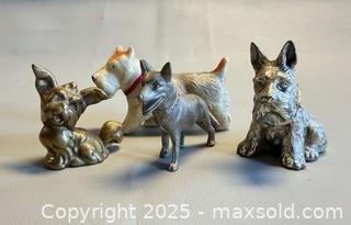 MaxSold Auction: (3) Vintage Collectible Small Metal Dog Figurines  - Toronto (Ontario, Canada) PARTNER MANAGED Reseller Online Auction -  Queen Street West
