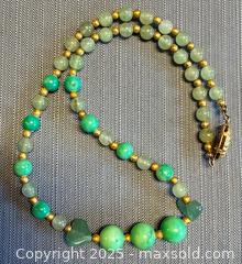 MaxSold Auction: Art Deco 1930’s Jade Necklace  - Toronto (Ontario, Canada) PARTNER MANAGED Reseller Online Auction -  Queen Street West