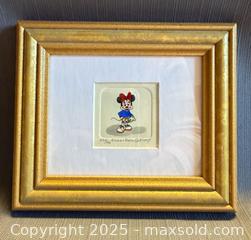MaxSold Auction: Framed Signed Hand Painted Sowa & Reiser Limited Edition 303/500 Minnie Mouse Etching  - Toronto (Ontario, Canada) PARTNER MANAGED Reseller Online Auction -  Queen Street West